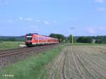 612 056-3 als 3696 nach Hof bei Zeitlarn.