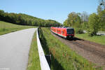 440 545-2 mit dem RE3 RE4070 München - Passau bei Hausach.