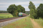 218 443  Donna  als RE2 RE4862 München - Hof bei Naabdemenreuth.