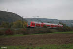 445 064 als RE 55 4618 Würzburg - Frankfurt/Main bei Wernfeld.
