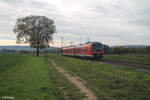 440 801/301 als RB53 58024 Würzburg - Gemünden kurz hinter Retzbach-Zellingen.