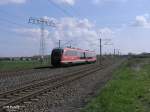 Nachschuss von 642 130-9 als RB26362 Leipzig HBF – Dbeln HBF bei Borsdorf.