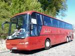 Neoplan Euroliner von Schmidt Reisen aus Deutschland im Stadthafen Sassnitz.