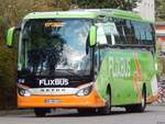 Setra 516 HD von Flixbus/Wricke Touristik aus Deutschland in Neubrandenburg.