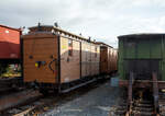 Zweiachsiger 750 mm-Schmalspur Zugführerwagen KPw 975-103, ex Packwagen P 1492K der K.Sächs.Sts.E.B.