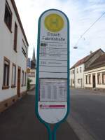 (162'560) - Bus-Haltestelle - Erbach, Fabrikstrasse - am 25.