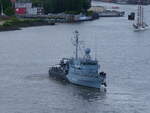 (275'062) - Schiff auf der Elbe am 8.