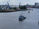 (275'063) - Schiff auf der Elbe am 8.