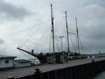 (254'429) - Segelschiff auf dem Peenestrom am 31.