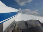 (149'989) - Auf dem Fl�gel der Tupolev am 25.