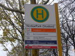 (186'502) - Bus-Haltestelle - Stuttgart, NeckarPark (Stadion) - am 12.
