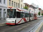 Straßenbahn / Stadtverkehr; Zwickau;    GT 6 M Nr.912 von MAN Baujahr 1993 am Neumarkt in Zwickau am 17.04.2017.