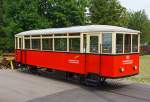   Betrieblich der Wagen 4 der Standseilbahn der Oberweibacher Bergbahn der geschlossene Personen-Aufsatzwagen, ein ehemaliger Triebwagen-Beiwagen (ex DR EB 188 513, ex Schleizer Kleinbahn AG),