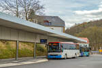 WAK-PN 192 am Eisenacher Bahnhof auf dem Weg nach Geisa als Rhnkurier.