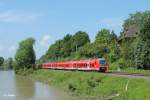 440 706-0 als RE4066 Mnchen - Landshut - Passau bei Volkmannsdorf.