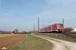 440 325/825 fährt in Retzbach-Zellingen als RB 58035/58037 Schlüchtern - Schweinfurt/Bamberg ein.