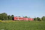 440 323-4 als RB 53 RB 58049 Gemünden - Würzburg bei Thüngersheim.