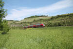 445 061-8 als RE54 RE4613 Frankfurt/Main nach Würzburg bei Himmelstadt.11.05.24