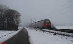 442 253 als S3 Nürnberg HBF - Neumarkt/oberpfalz bei Pölling.09.12.23