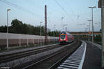 445 046 als RE 54 RE4632 Bamberg - Frankfurt/Main in Retzbach-Zellingen. 11.05.24