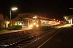 610 013 mit dem RE 3699 Hof - Regensburg in Wiesau/Oberpfalz.