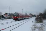 610 013 + 012 als RE 3696 in Wiesau. 07.12.13