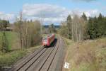 612 562-9 als RE 5288 Marktredwitz - Nürnberg bei Ritlasreuth.