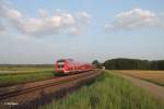 612 158- als RE 3698 Schwandorf - Hof bei Oberteich.