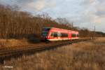 646 028 als RE18488 Eisenhttenstadt - Frankfurt/Oder bei Eisenhttenstadt. 23.04.12