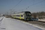 440 904 als AG84317 nach Landshut bei Obertraubling.