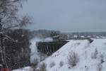 VT 650 737 als ag84552 Marktredwitz - Bad Rodach überquert das Viadukt über die Fichtelnaab bei Neusorg.