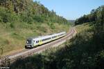 440 414 als RB 51 84334 Plattling - Neumarkt/Oberpfalz bei Sinngrün.