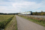 1463 211-1 + 1463 212 als RE50 63066 Plattling nach Nürnberg bei Pölling.