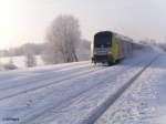 ER20 007  Stahl Thringen  am ALX 84102 nach Hof mit 36min versptung bei Schnfeld.