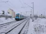 183 004 mit dem ALX84109 von Hof nach Mnchen in Obertraubling.