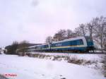 223 071 und eine Schwestermaschine mit dem ALX84115 Hof - Mnchen bei Lengenfeld.