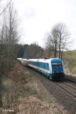 223 069 mit ALX84106 Mnchen - Hof bei Reuth bei Erbendorf.