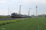 183 001 mit dem ALX84124 Mnchen - Hof bei Regensburg Ost.