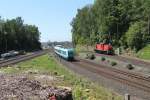 223 071 verlässt Marktredwitz mit dem ALX84104 München - Hof.