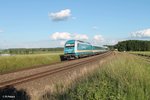 223 068 mit dem ALX84112 München - Hof bei Oberteich.