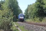 So lange sie noch Stehen sollte man die schnen Natursteinbogenbrcken mit nehmen :P ER20 001 mit dem ALEX nach Hof bei der Einfahrt in Reuth bei Erbendorf.