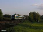 223 067 mit dem verspteten ALX87014 nach Hof bei Schnfeld.