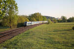 223 081 als RE3 79864 Hof - München Rothenstadt bei Weiden.