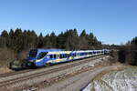 ET 327 auf dem Weg nach München am 9.