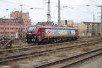 159 247-6 abgestellt im Hauptbahnhof Nürnberg.