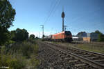2019 312 zieht mit einem Kesselzug durch Nürnberg Hohe Marter. 11.08.24