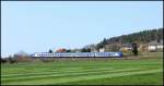 Cantus Triebwagen auf dem Weg nach Kassel am 30.03.2014 bei Steinau