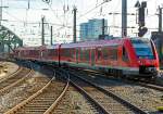   Der dreiteilige Dieseltriebzug - ALSTOM Coradia LINT 81 - 620 519 / 621 019 / 620 019 der DB Regio (VAREO) fährt am 08.03.2015 als RB 24  Eifel-Bahn   Köln – Euskirchen – Kall