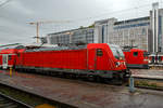 Die 147 019-4 (91 80 6147 019-4 D-DB) der DB Regio Baden-Württemberg steht am 09.09.2017 im Hbf Stuttgart.