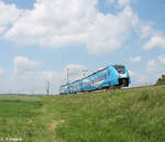 2463 040-2 als RE80 57161 Würzburg - Treuchtlingen kurz vor Uffenheim.
